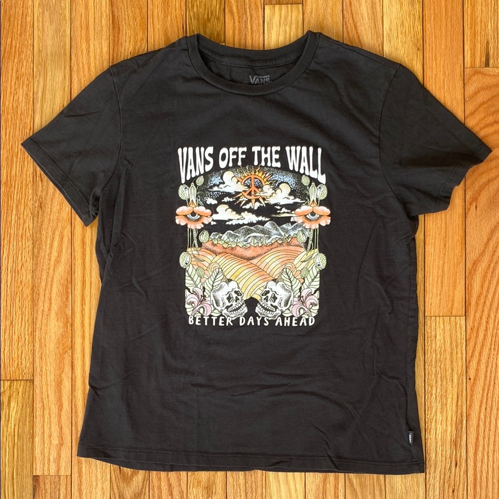 Vans Black Graphic T-Shirt